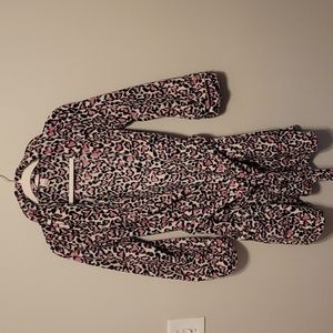 Victoria's Secret Heart Pattern Robe